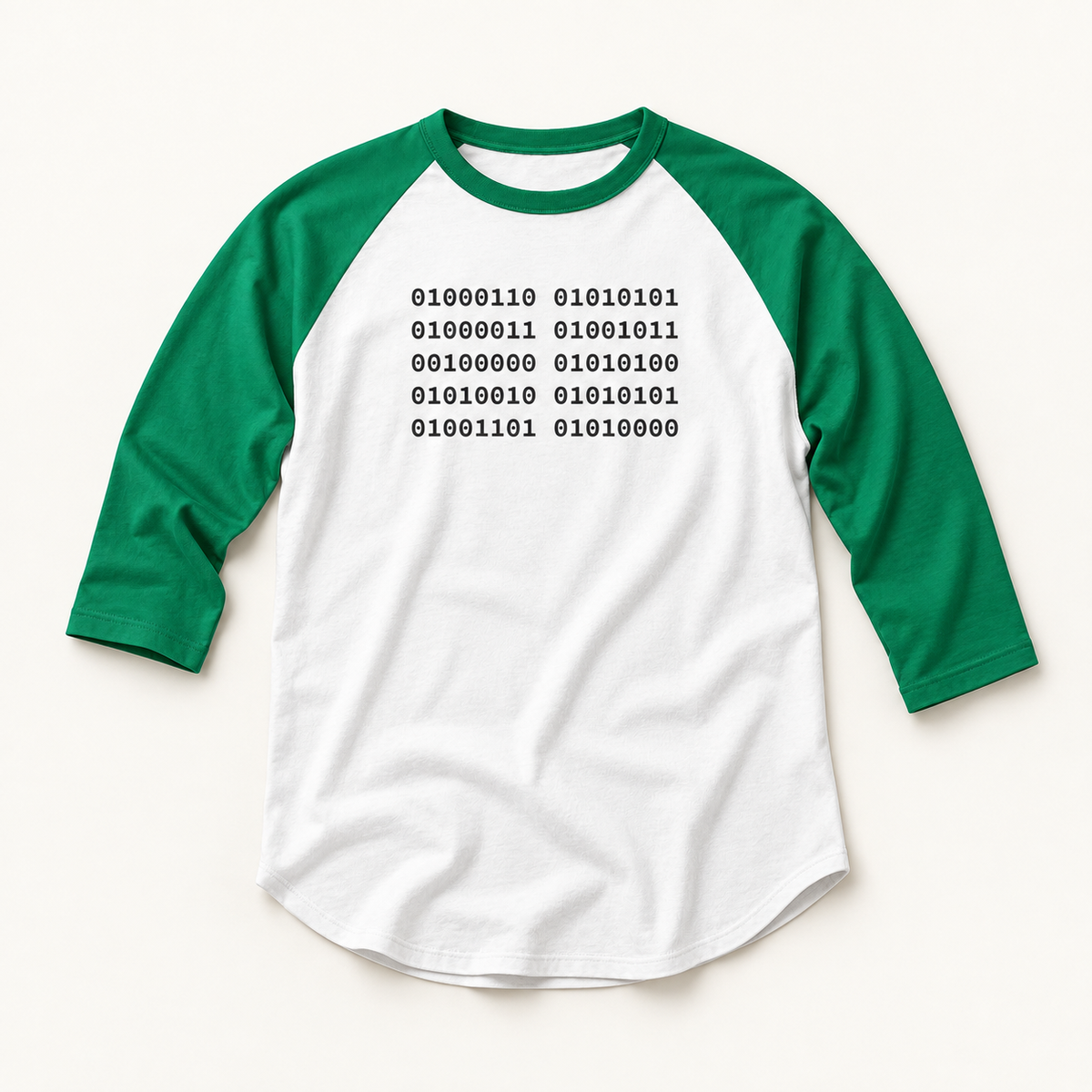 FDT Binary Code Raglan T-Shirt
