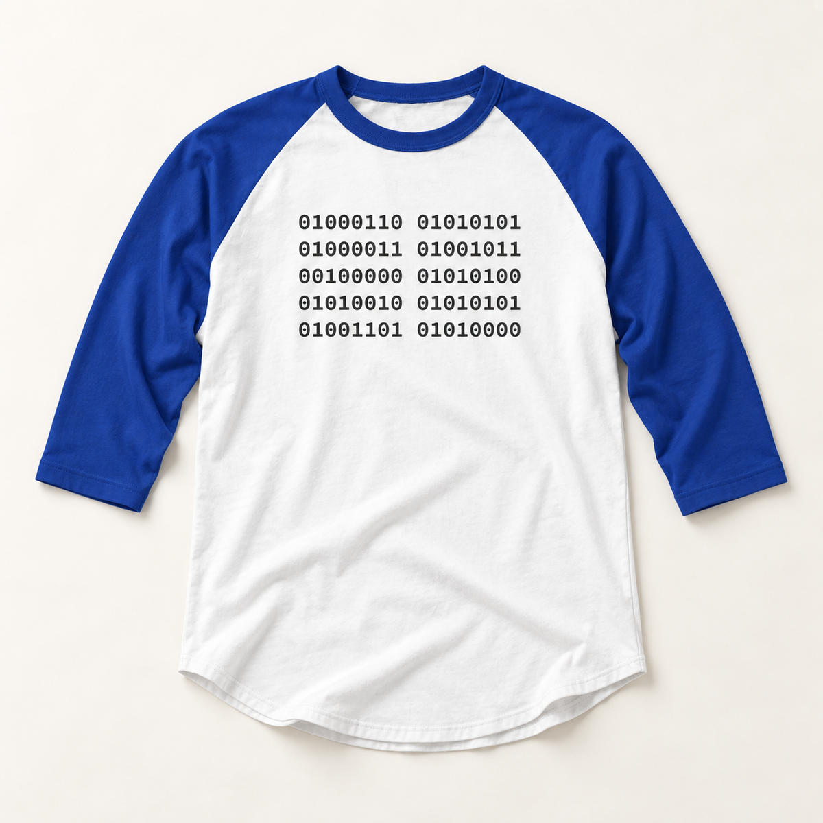 FDT Binary Code Raglan T-Shirt