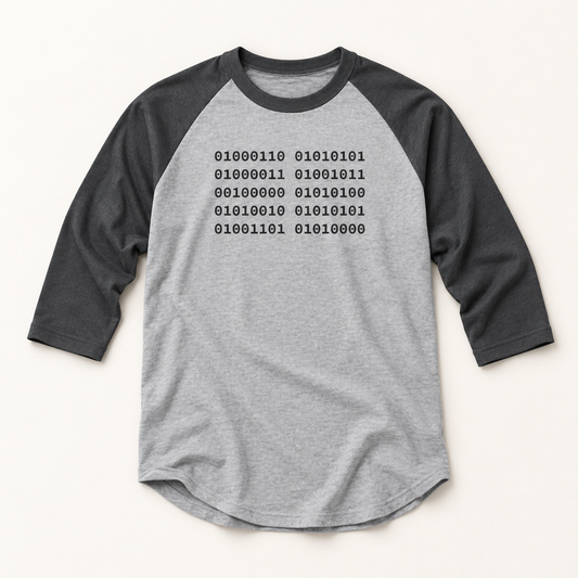 FDT Binary Code Raglan T-Shirt