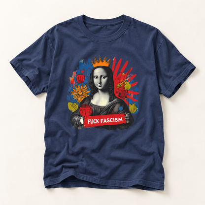 F*ck Fascism - Mona Lisa - Graphic T-Shirt