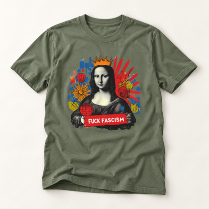 F*ck Fascism - Mona Lisa - Graphic T-Shirt