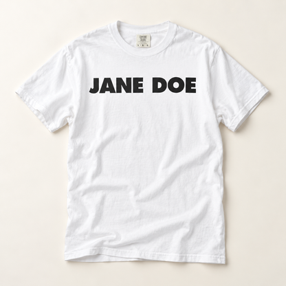 Jane Doe Tee — Show Solidarity With Cornell SA Victim