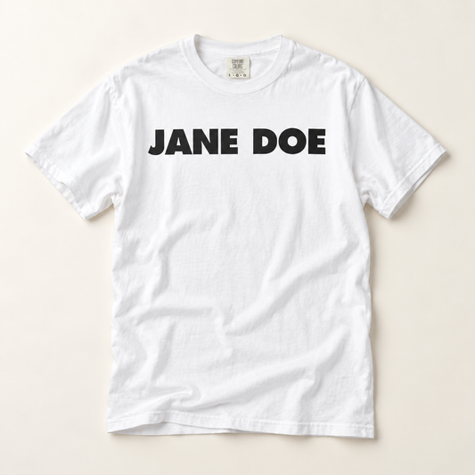 Jane Doe Tee — Show Solidarity With Cornell SA Victim