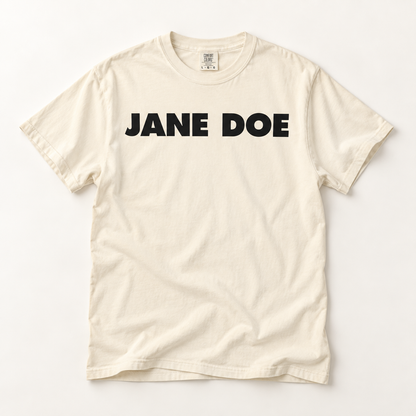 Jane Doe Tee — Show Solidarity With Cornell SA Victim