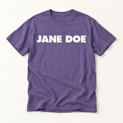 Jane Doe Tee — Show Solidarity With Cornell SA Victim
