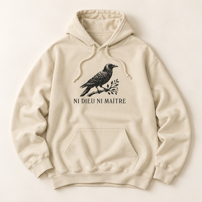 Ni Dieu Ni Maitre (Neither God Nor Master) Hoodie