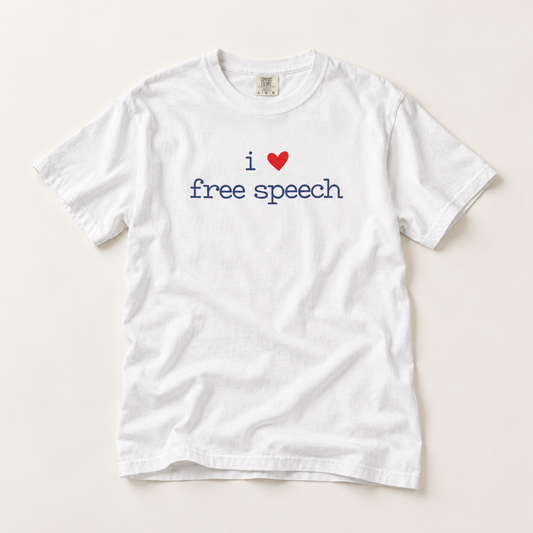 I Love Free Speech T-Shirt