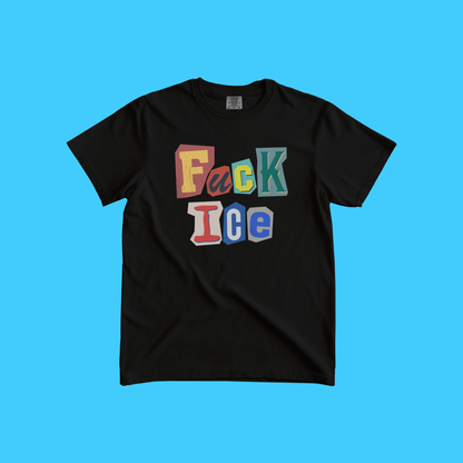 Ransom Note Graphic T-Shirt – Garment Dyed Heavyweight Tee | Bold Political Streetwear Shirt