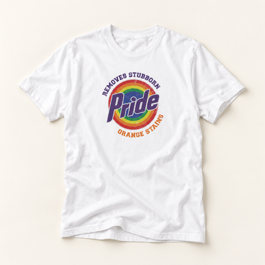 Pride Removes Stubborn Orange Stains T-Shirt