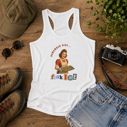 F&ck Ice Racerback Tank Top