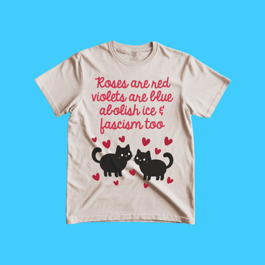 Abolish ICE & Fascism Cats T-Shirt – Cute Political Protest Tee - Resist Supply