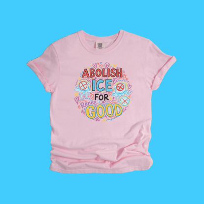 Abolish ICE For Renee Good Graphic T-Shirt - Resist Supply