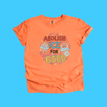 Abolish ICE For Renee Good Graphic T-Shirt - Resist Supply