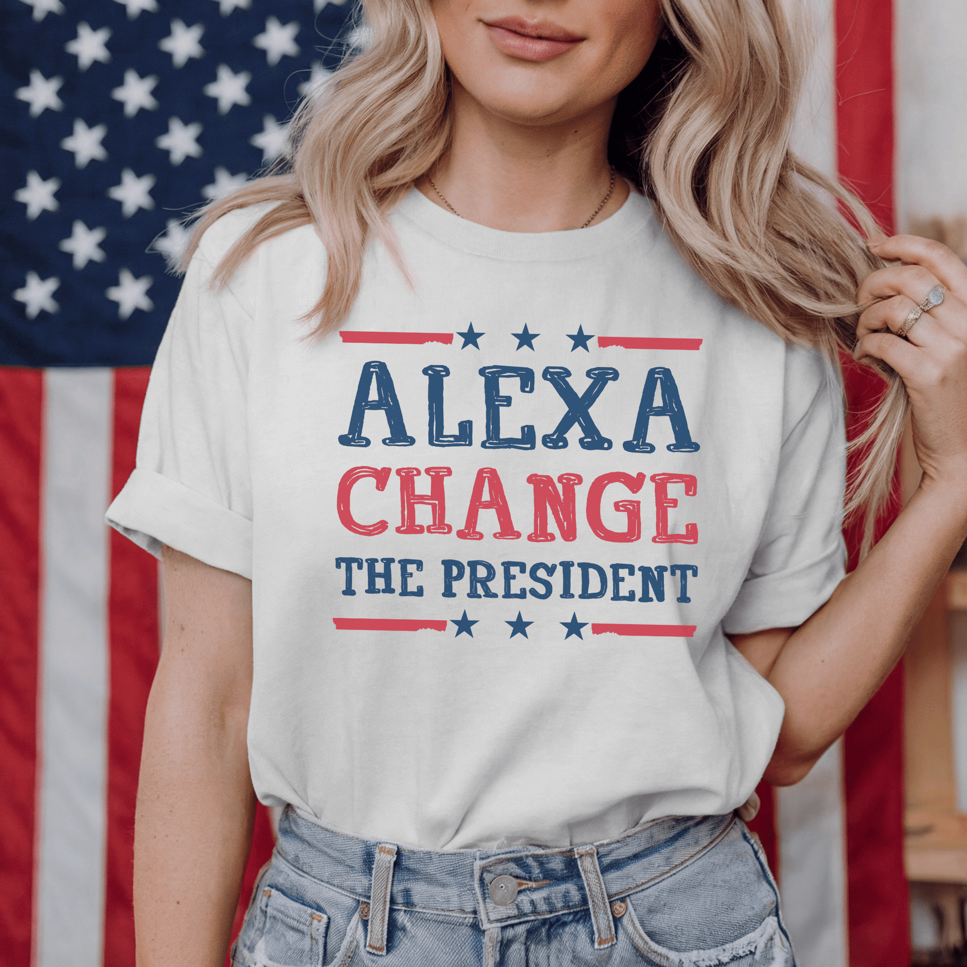 Alexa Change the President T-Shirt - Resist Supply