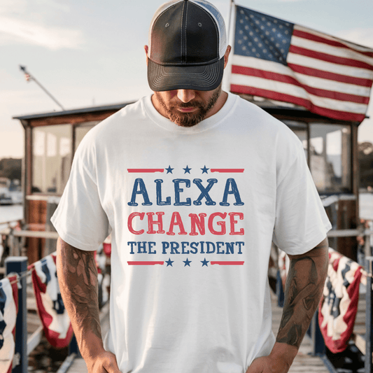 Alexa Change the President T-Shirt - Resist Supply