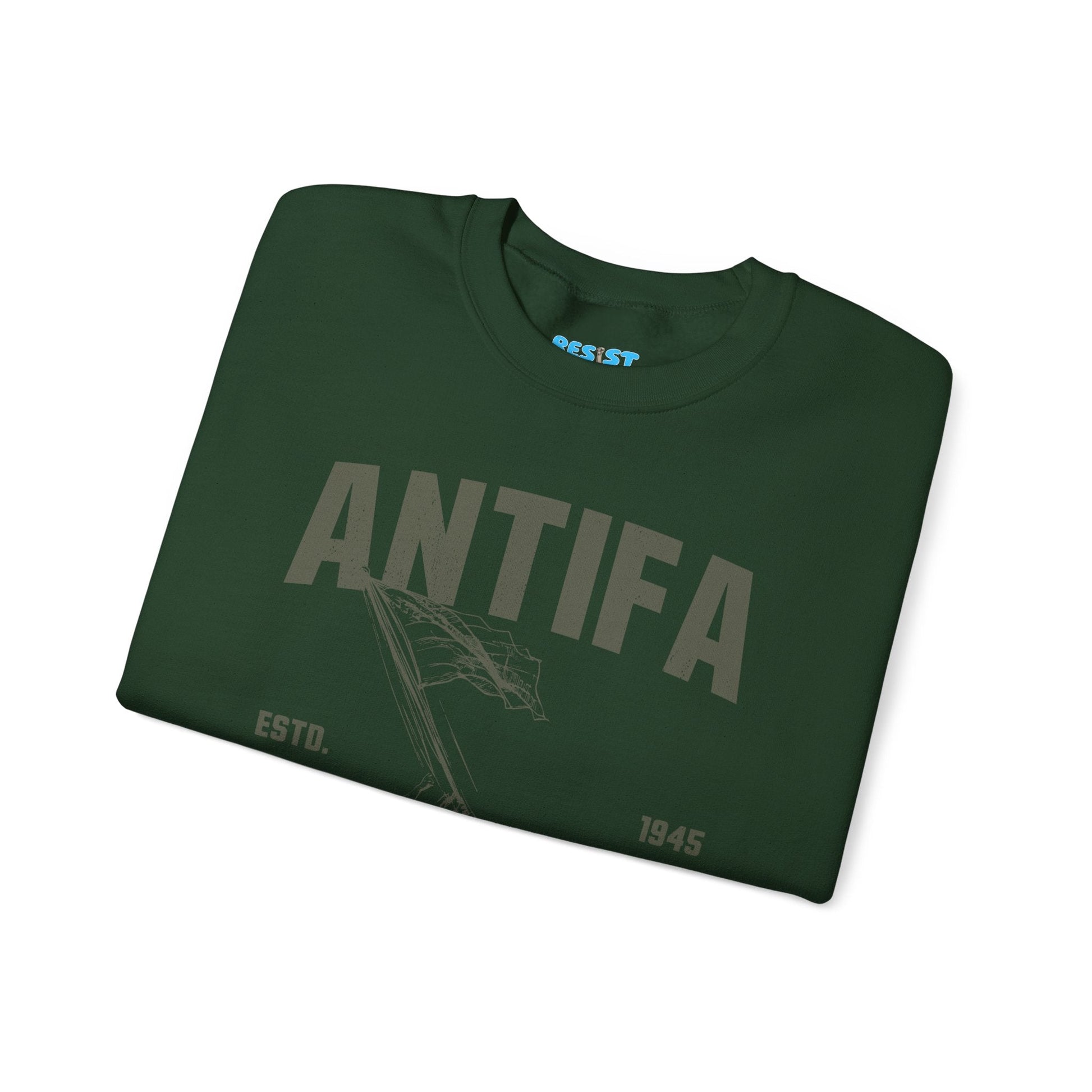 Antifa Raising the Flag at Iwo Jima Sweatshirt - Resist Supply