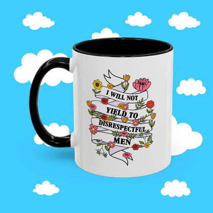 AOC "I Will Not Yield to Disrespectful Men" Mug - Resist Supply #