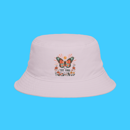 Butterfly Garden Bucket Hat — The Good Floral Sun Hat - Resist Supply