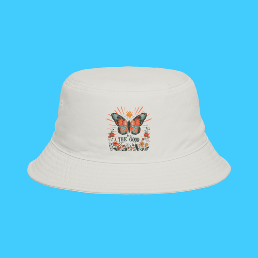 Butterfly Garden Bucket Hat — The Good Floral Sun Hat - Resist Supply