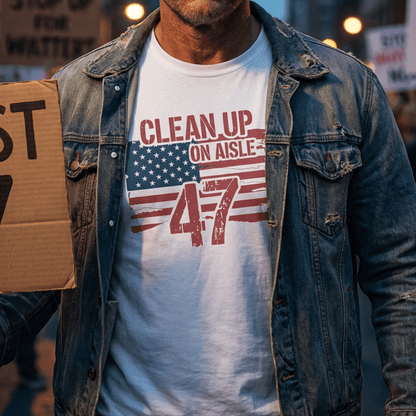 Clean Up on Aisle 47 T-Shirt - Resist Supply