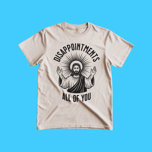 Disappointments All of You Vintage Jesus Graphic T-Shirt - Resist Supply