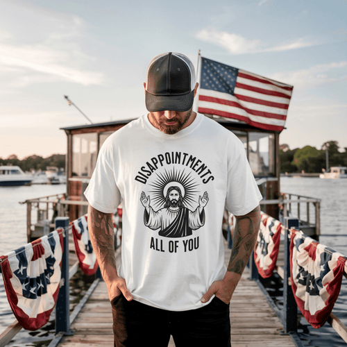 Disappointments All of You Vintage Jesus Graphic T-Shirt - Resist Supply