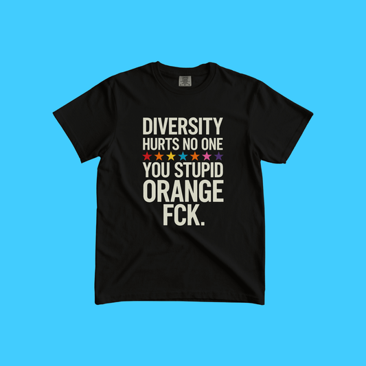 Diversity Hurts No One Political Statement T-Shirt - Resist Supply