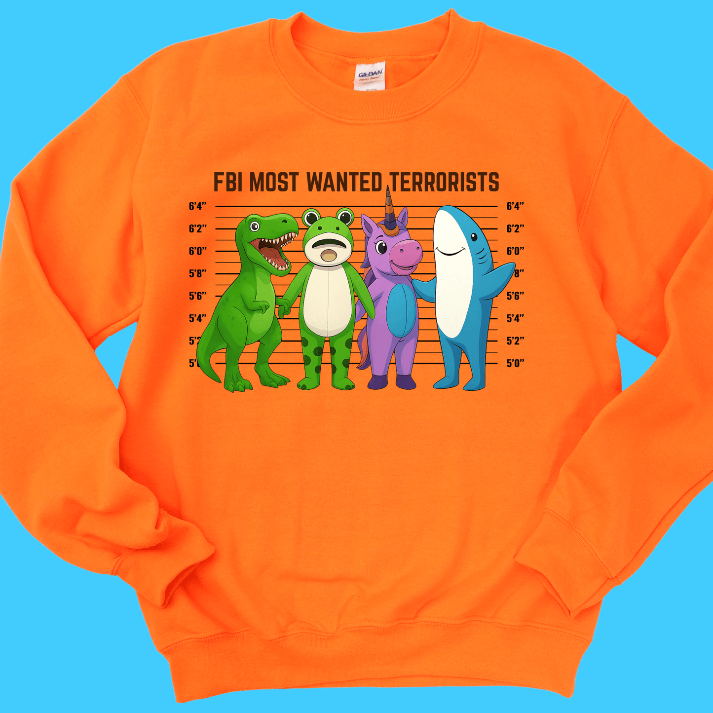 "FBI Most Wanted Terrorists" Mugshot Sweatshirt - Resist Supply