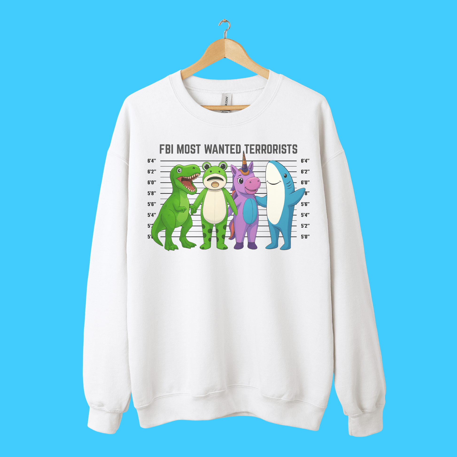 "FBI Most Wanted Terrorists" Mugshot Sweatshirt - Resist Supply