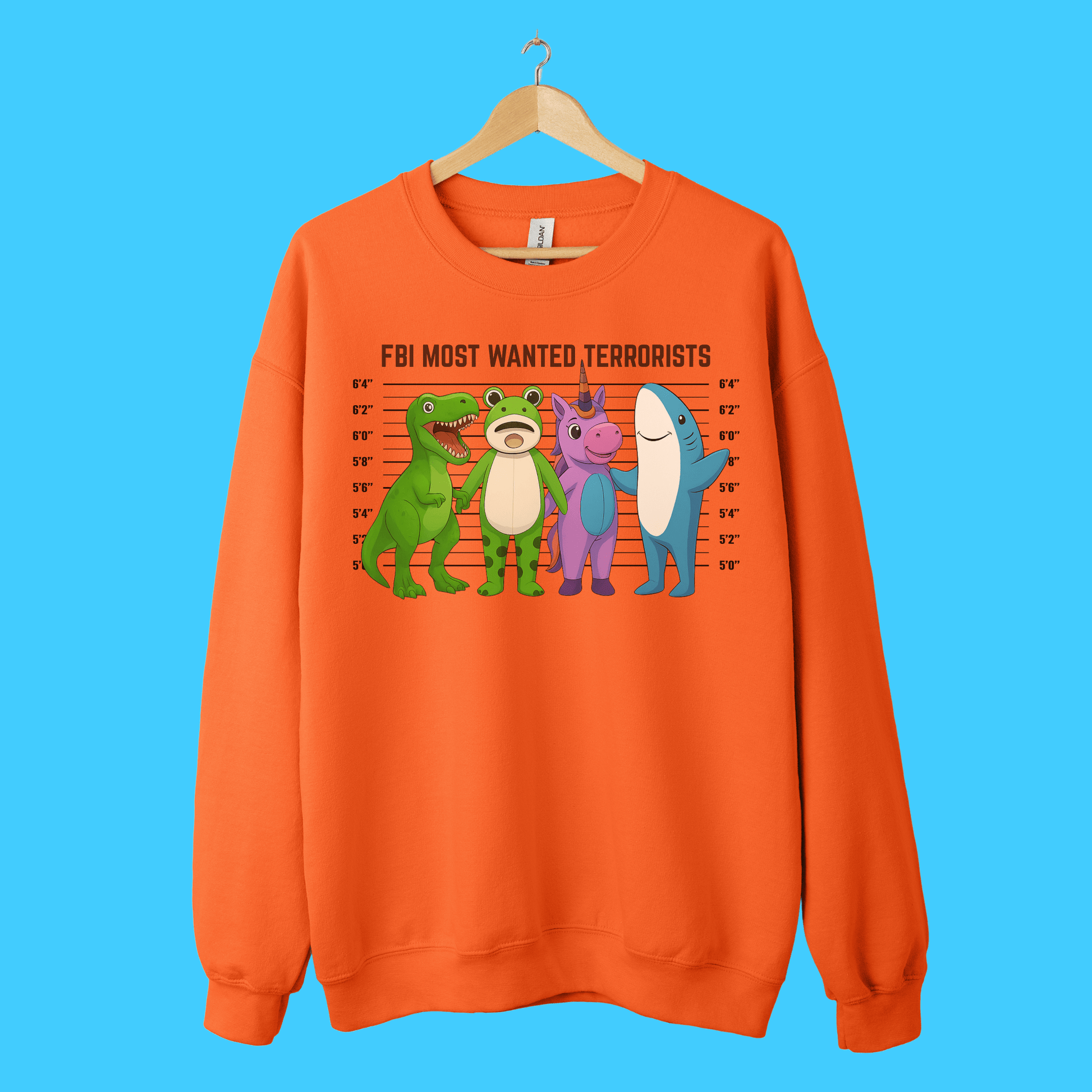 "FBI Most Wanted Terrorists" Mugshot Sweatshirt - Resist Supply