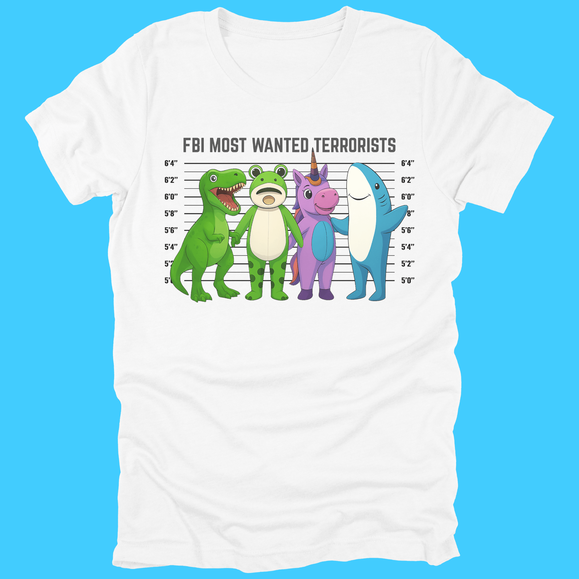 “FBI Most Wanted Terrorists” Mugshot T-Shirt - Resist Supply