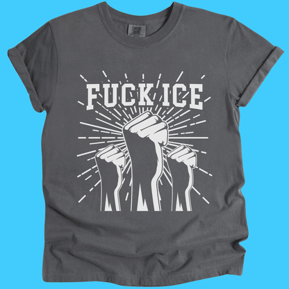 "F*ck ICE" Protest T-Shirt — Bold Immigration Justice Graphic Tee - Resist Supply