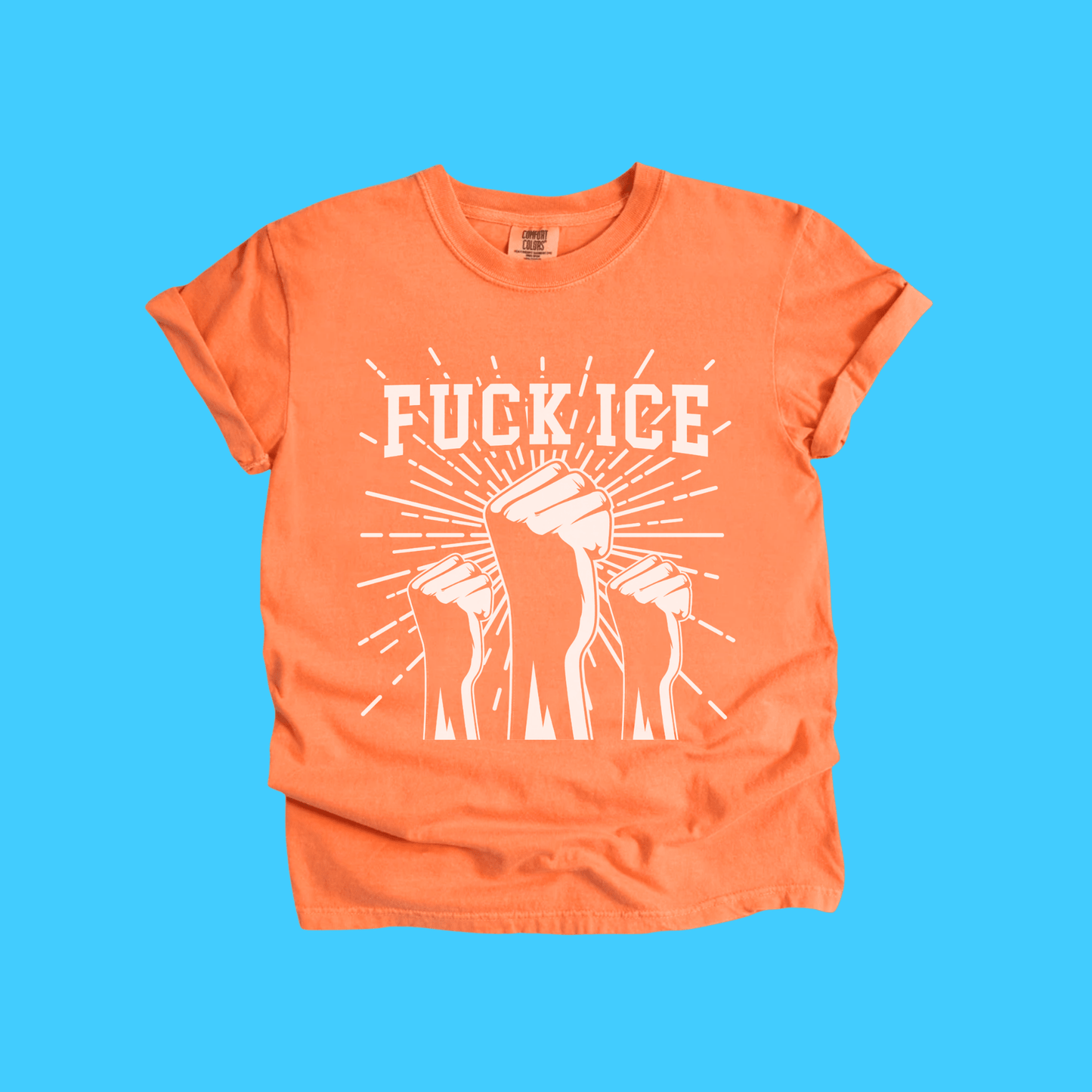 "F*ck ICE" Protest T-Shirt — Bold Immigration Justice Graphic Tee - Resist Supply