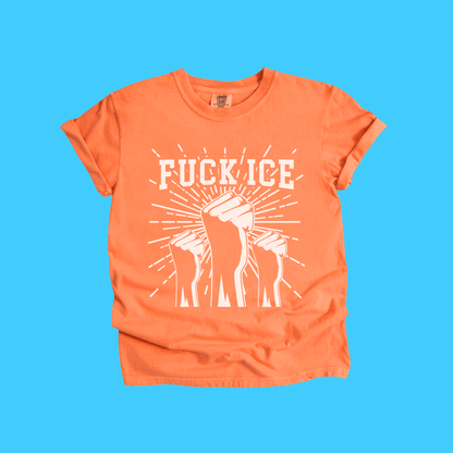"F*ck ICE" Protest T-Shirt — Bold Immigration Justice Graphic Tee - Resist Supply