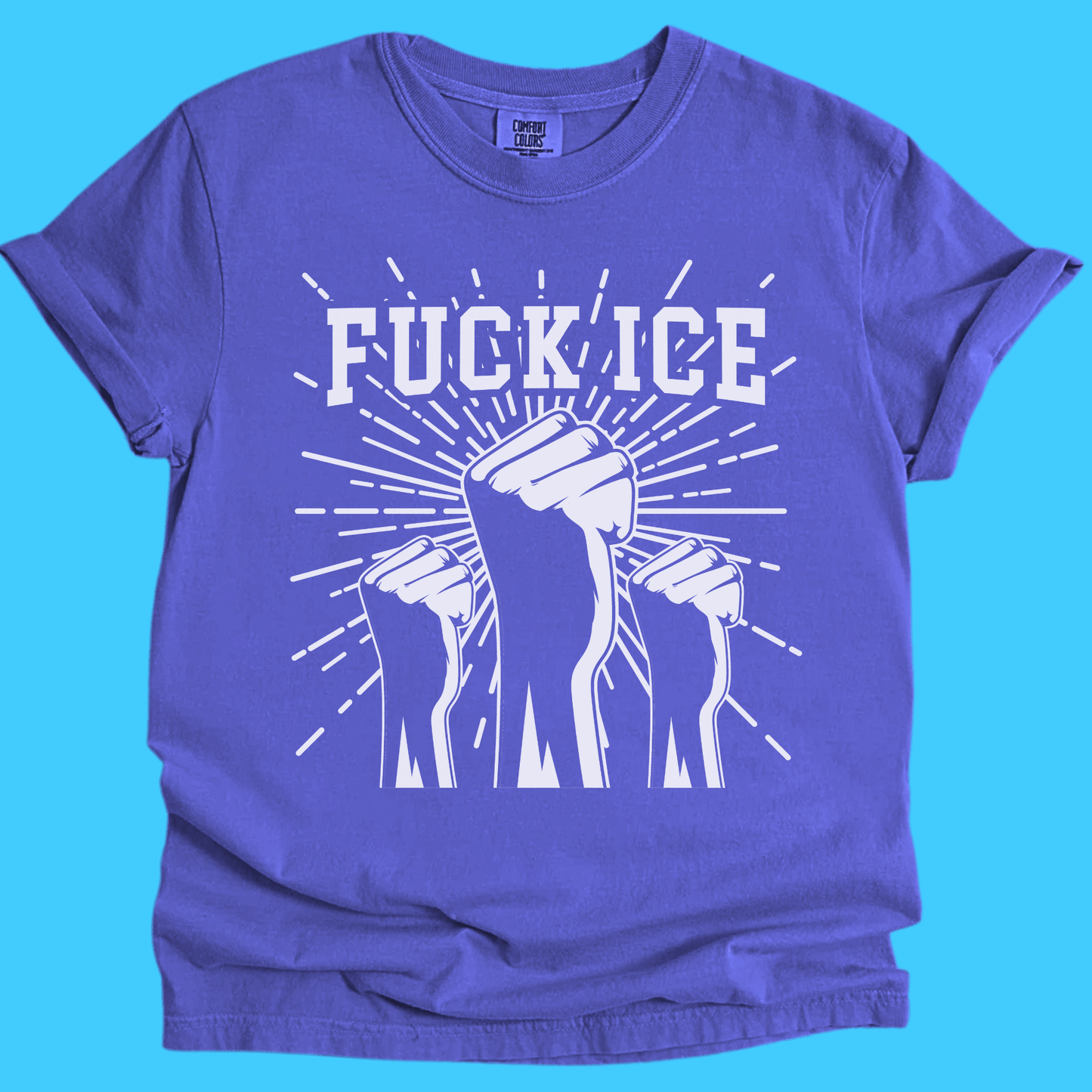 "F*ck ICE" Protest T-Shirt — Bold Immigration Justice Graphic Tee - Resist Supply