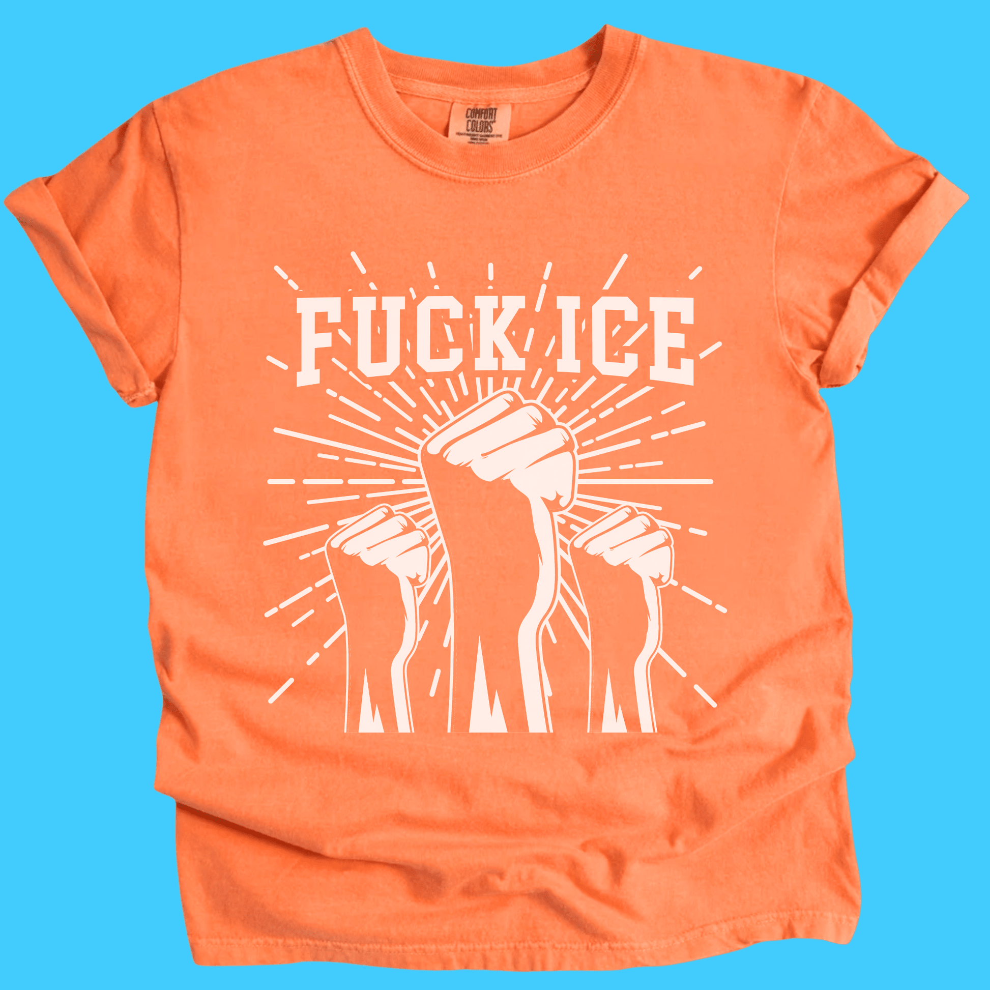 "F*ck ICE" Protest T-Shirt — Bold Immigration Justice Graphic Tee - Resist Supply