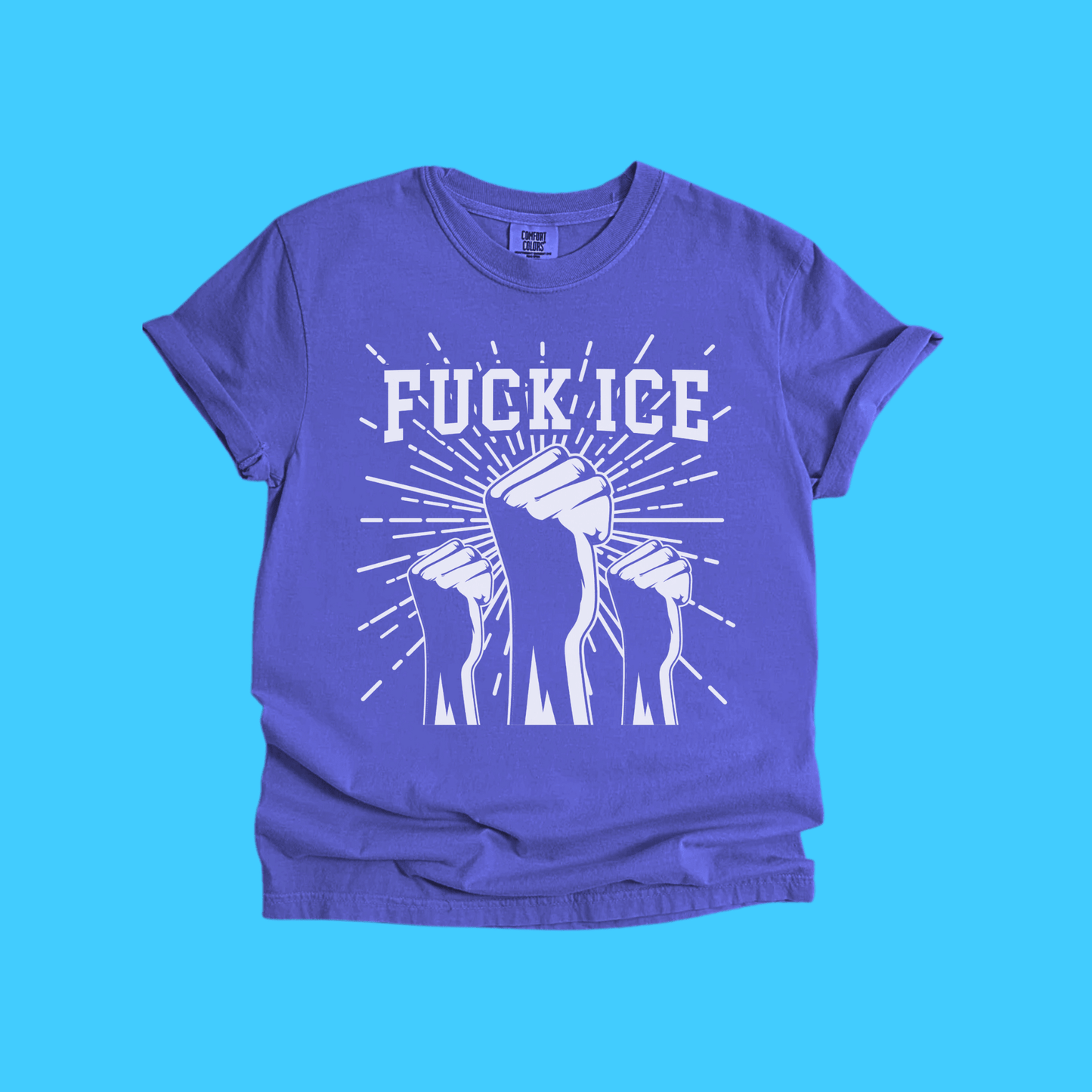 "F*ck ICE" Protest T-Shirt — Bold Immigration Justice Graphic Tee - Resist Supply