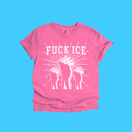 "F*ck ICE" Protest T-Shirt — Bold Immigration Justice Graphic Tee - Resist Supply