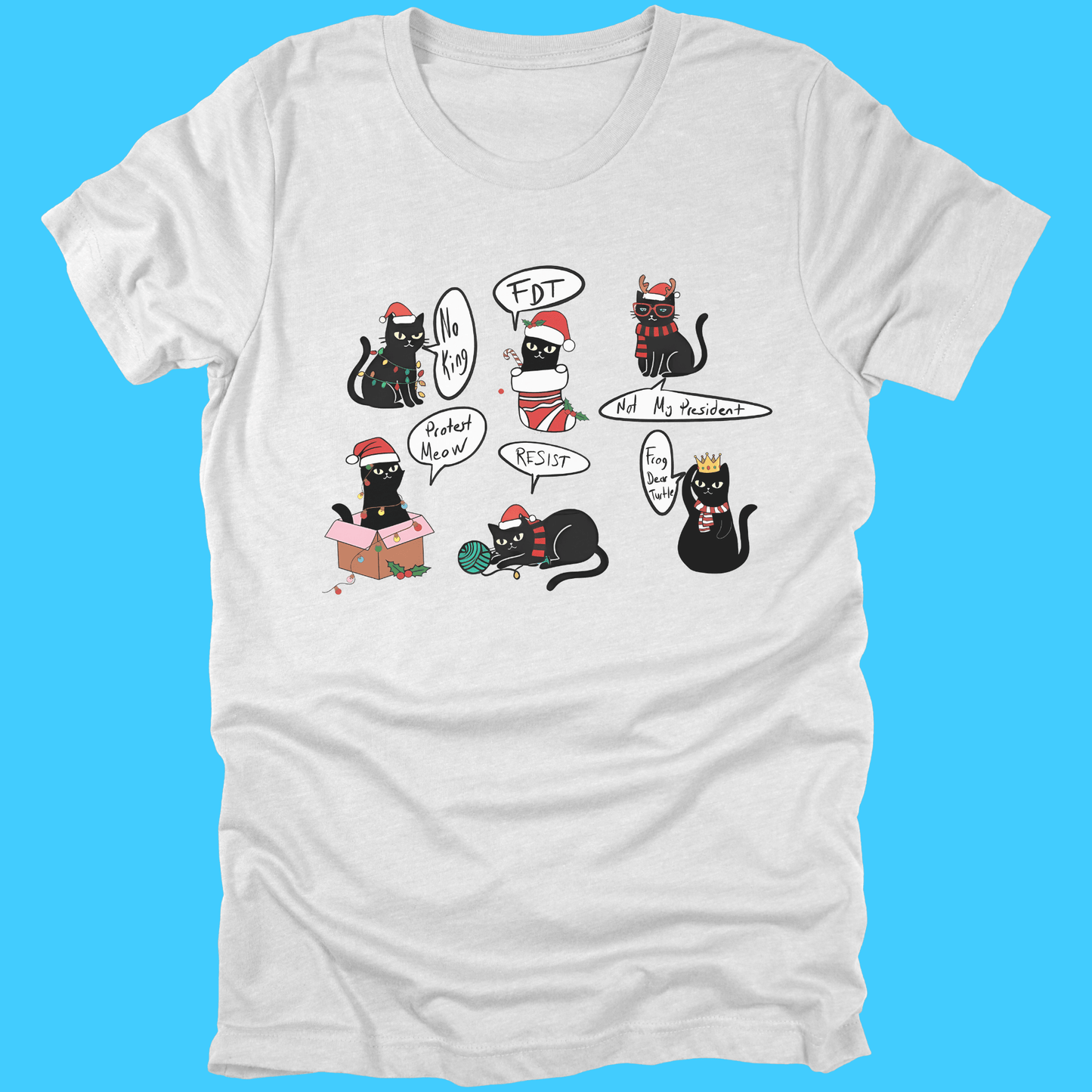 FDT CHRISTMAS KITTIES T - SHIRT - Resist Supply