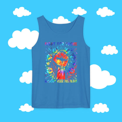 fight for those without your privilege tank - Resist Supply #