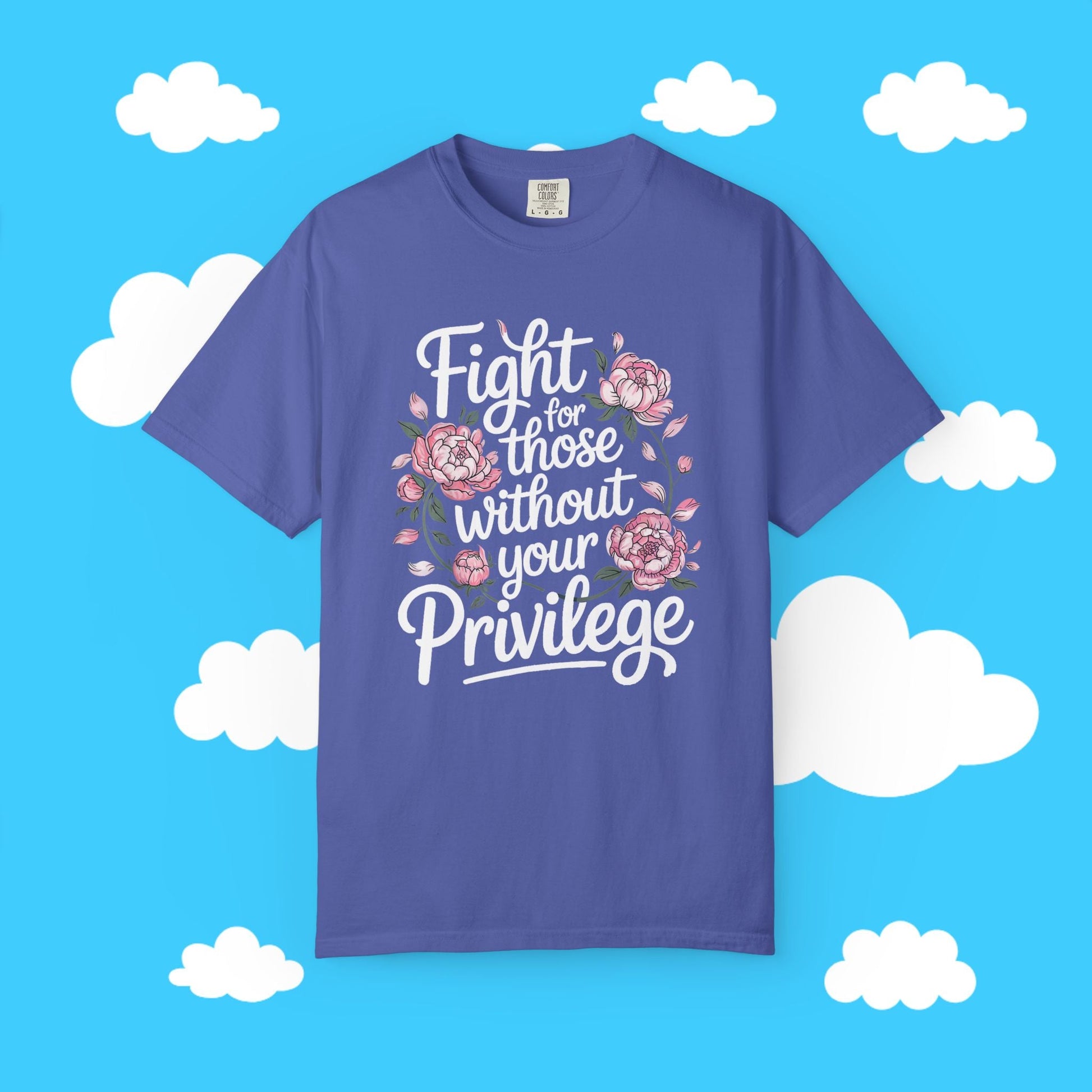 floral fight for those without your privilege - Resist Supply #