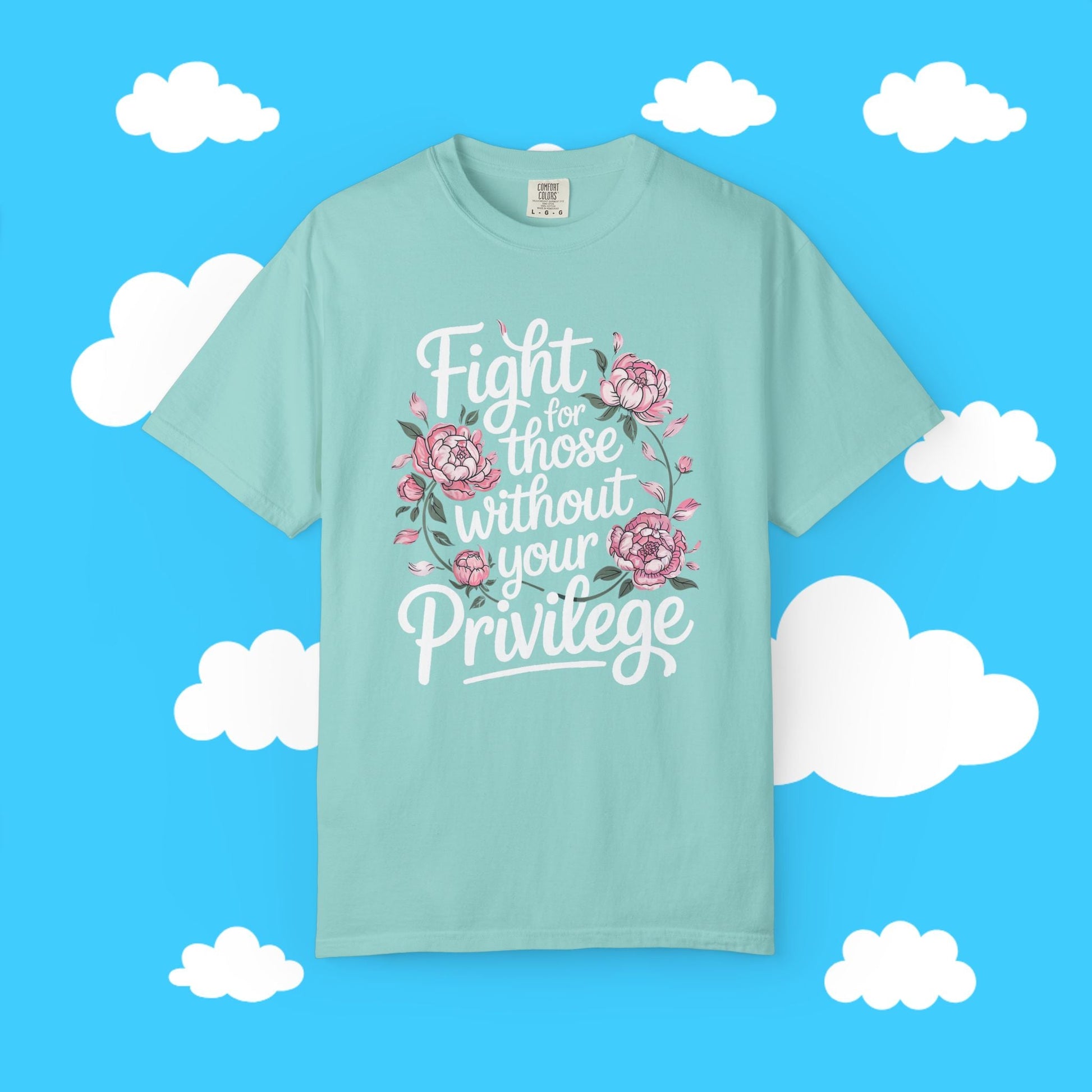 floral fight for those without your privilege - Resist Supply #