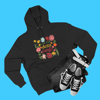 Floral Foxtrot Delta Tango Hoodie - Resist Supply