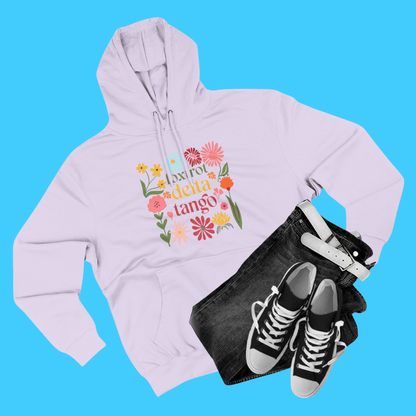 Floral Foxtrot Delta Tango Hoodie - Resist Supply