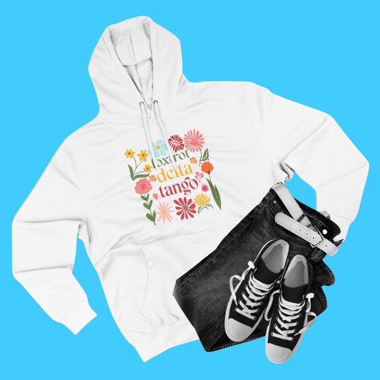 Floral Foxtrot Delta Tango Hoodie - Resist Supply