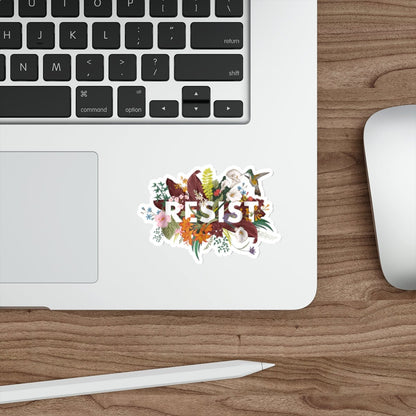 floral resist sticker - Resist Supply #