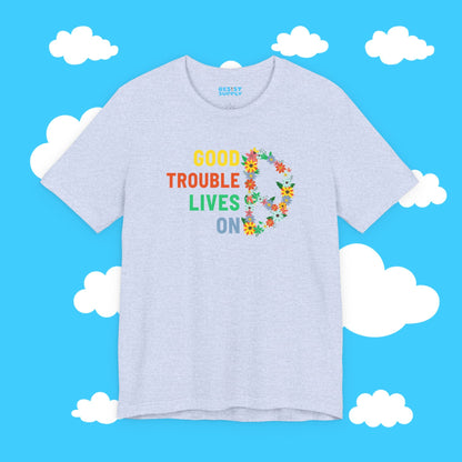 Flowery Good Trouble Tee - Resist Supply #