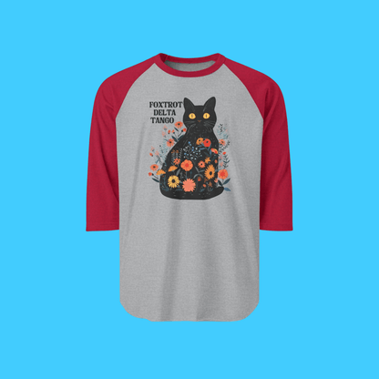 Foxtrot Delta Tango Kitty Raglan Tee - Resist Supply