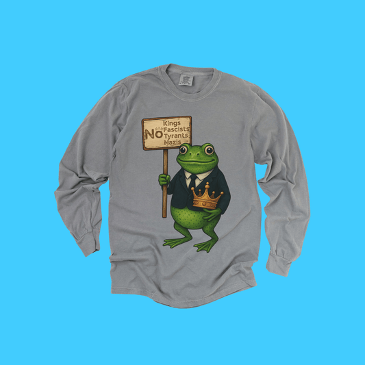 Frog Protest Long Sleeve Tee - Resist Supply