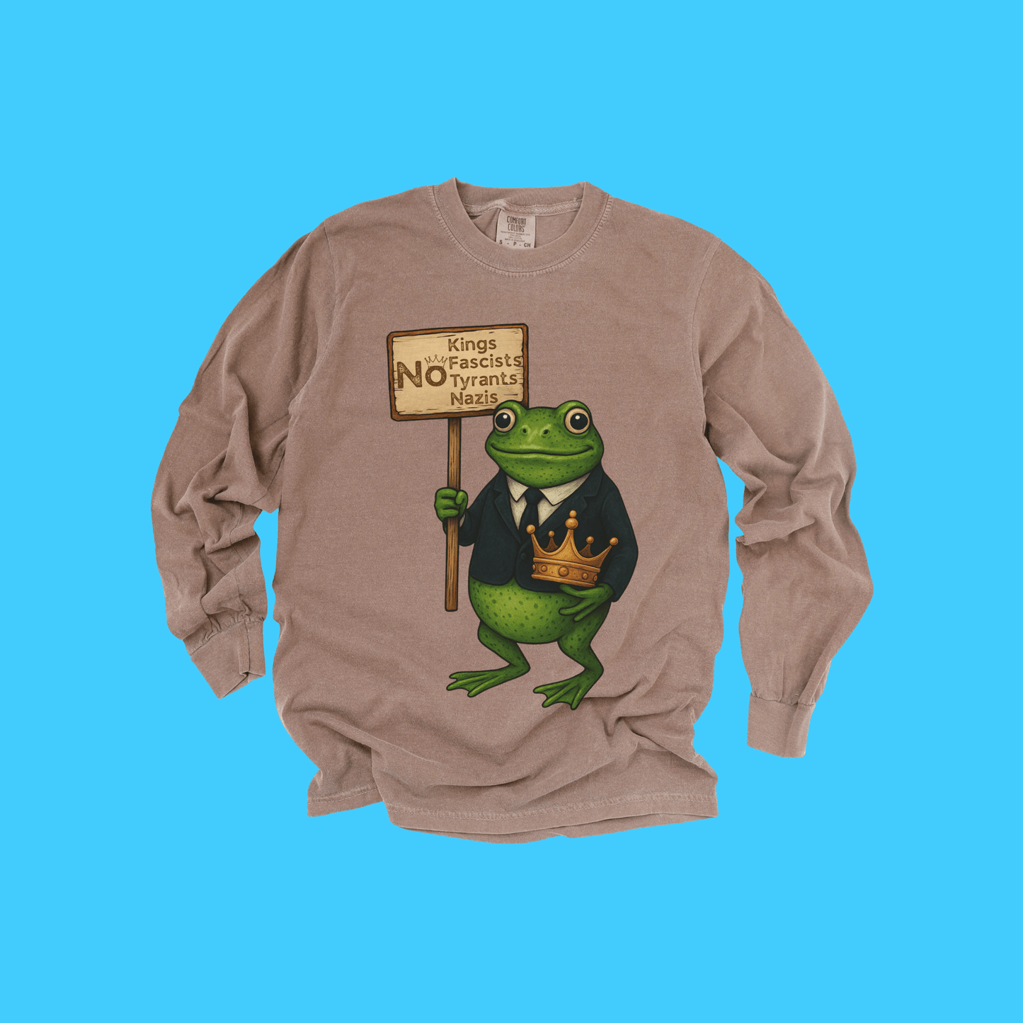 Frog Protest Long Sleeve Tee - Resist Supply